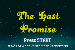 Fire Emblem - Last Promise, The (Hack) — Title screen